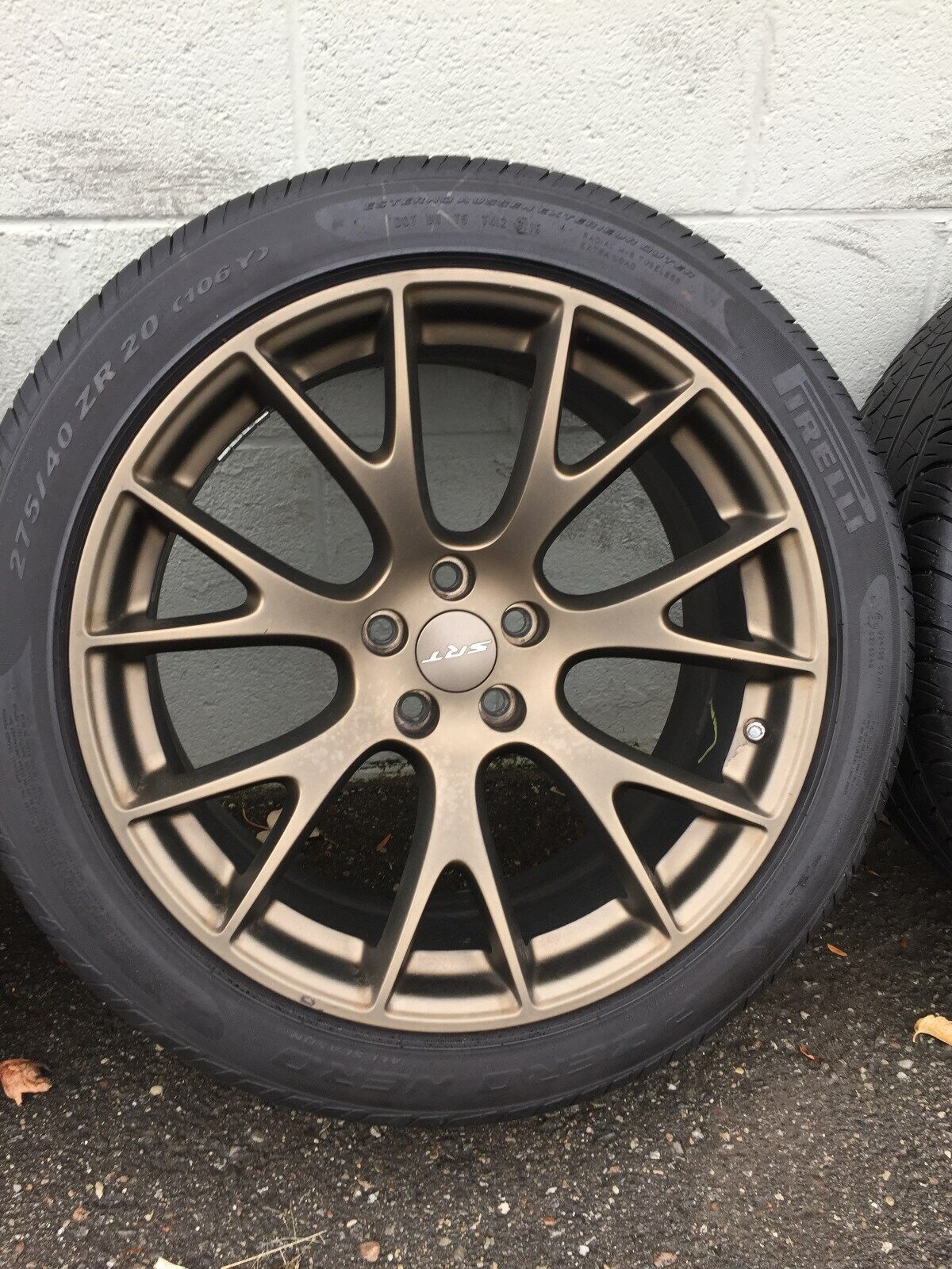 OEM SRT Hellcat 20” Brass Monkey Wheel & Tire Set
