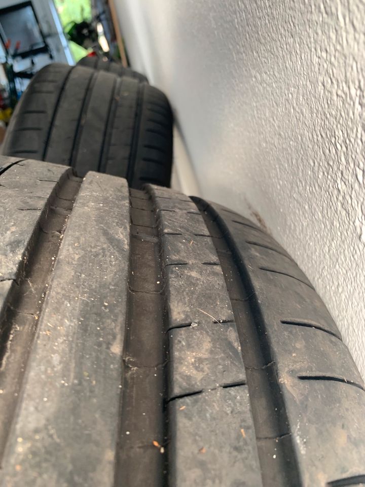 OEM BMW 763M Frozen Gold Wheel & Tire Set