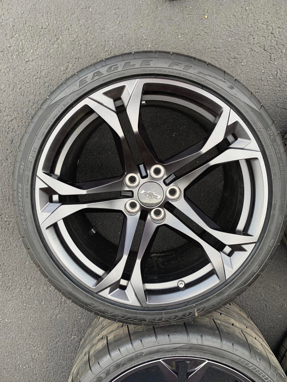 OEM Chevrolet Camaro SS 1LE 20” Wheel & Tire Set